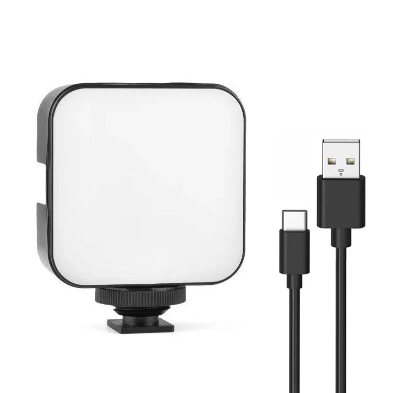 Luces Led, lámpara de fotografía, transmisión en vivo, luz RGB de bolsillo para grabación de vídeo, cámaras de relleno de belleza, luz de anillo para Selfie profesional