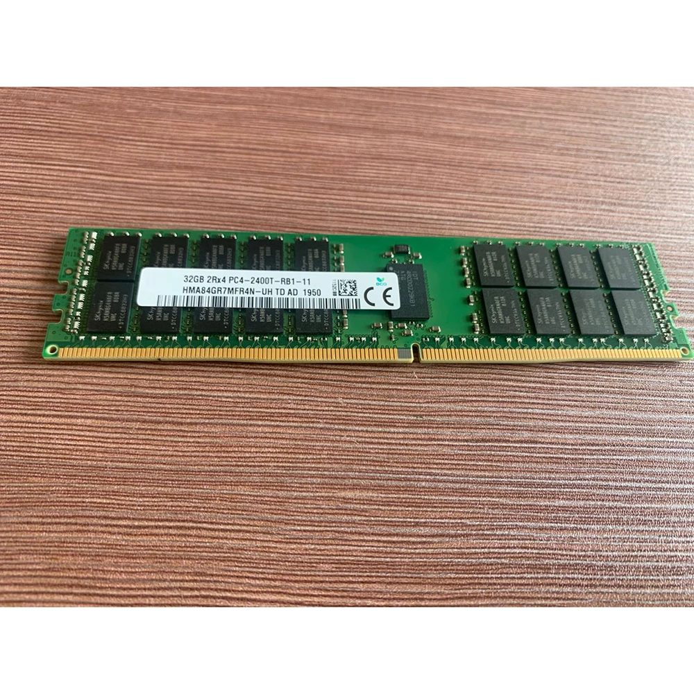 1 Uds RAM 32GB 32G 2Rx4 DDR4 PC4-2400T ECC memoria de servidor HMA84GR7MFR4N-UH - imagen 2