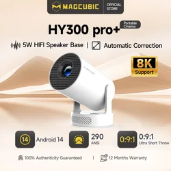 Magcubic HY300 Pro – Proyector Portátil 4K WiFi 6 Bluetooth 5.4