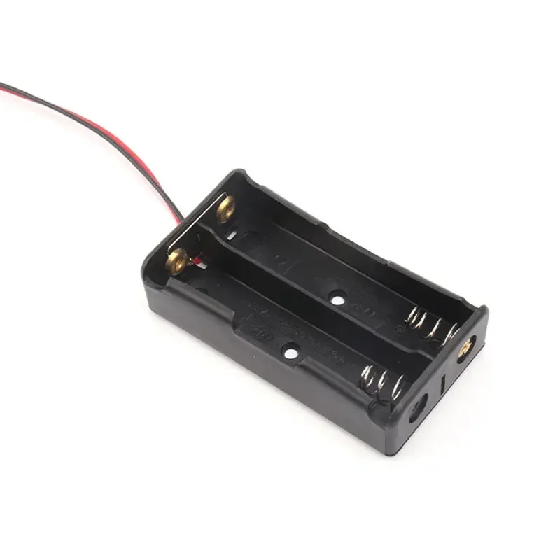 10 Uds 18650 caja de almacenamiento de batería 1 2 3 4 3,7 V Icr18650 contenedor de baterías soporte de plástico 1x/2x/3x/4x con cables - imagen 3