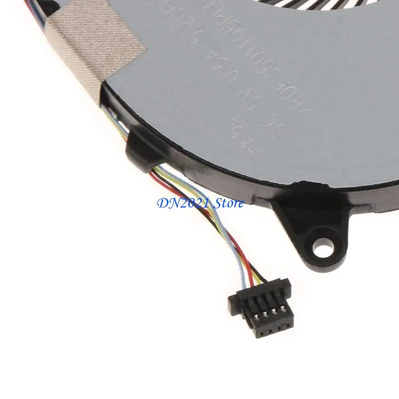 F3ke Nuevo ventilador computadora portátil GPU Ventilador laptop 5V 0.5A 4pin Radiador para XPS 15 9560