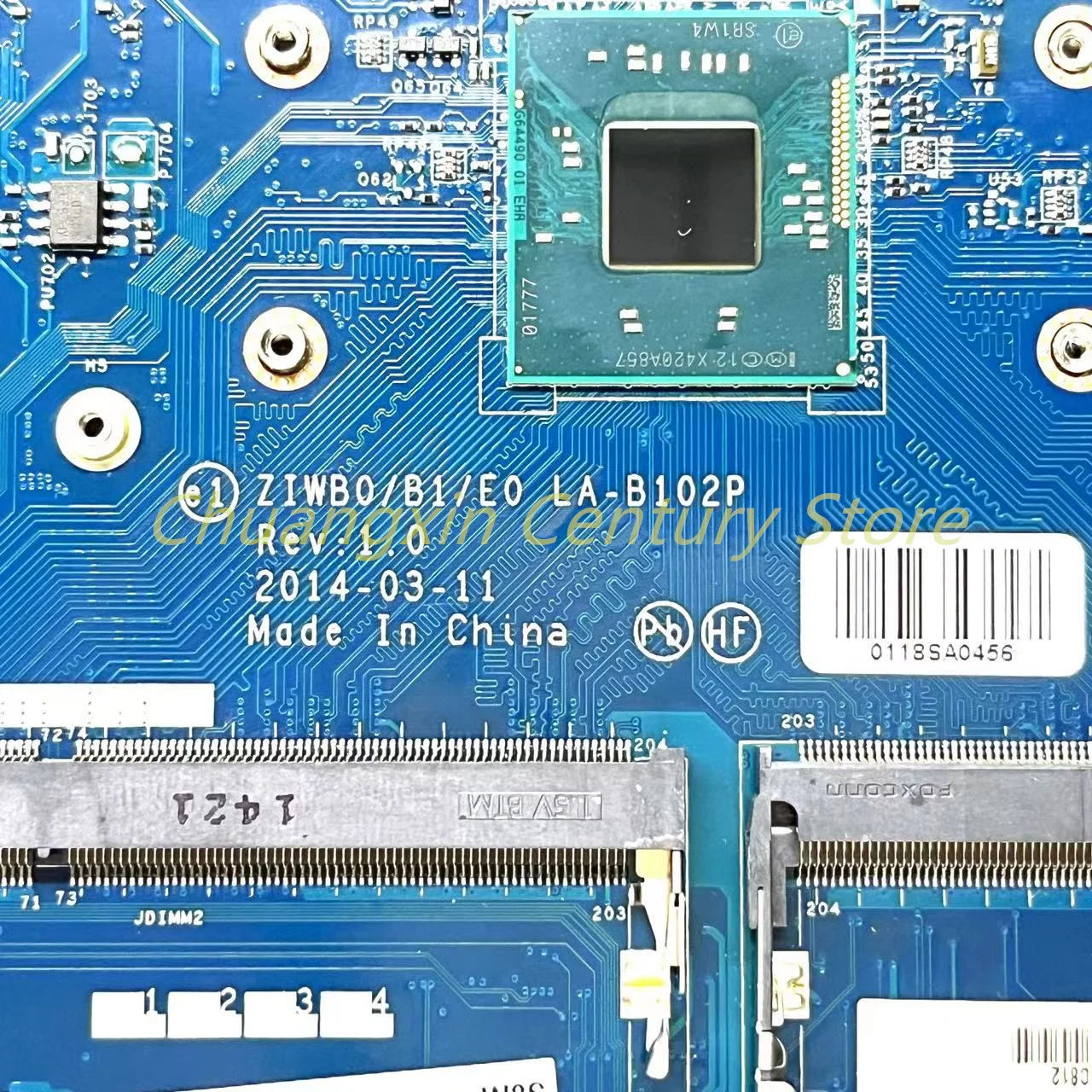 Adecuado para la placa base del ordenador portátil Lenovo B50-30 LA-B102P con CPU N2830/N2930/N2940/N3540 100% probado completamente en funcionamiento - imagen 4