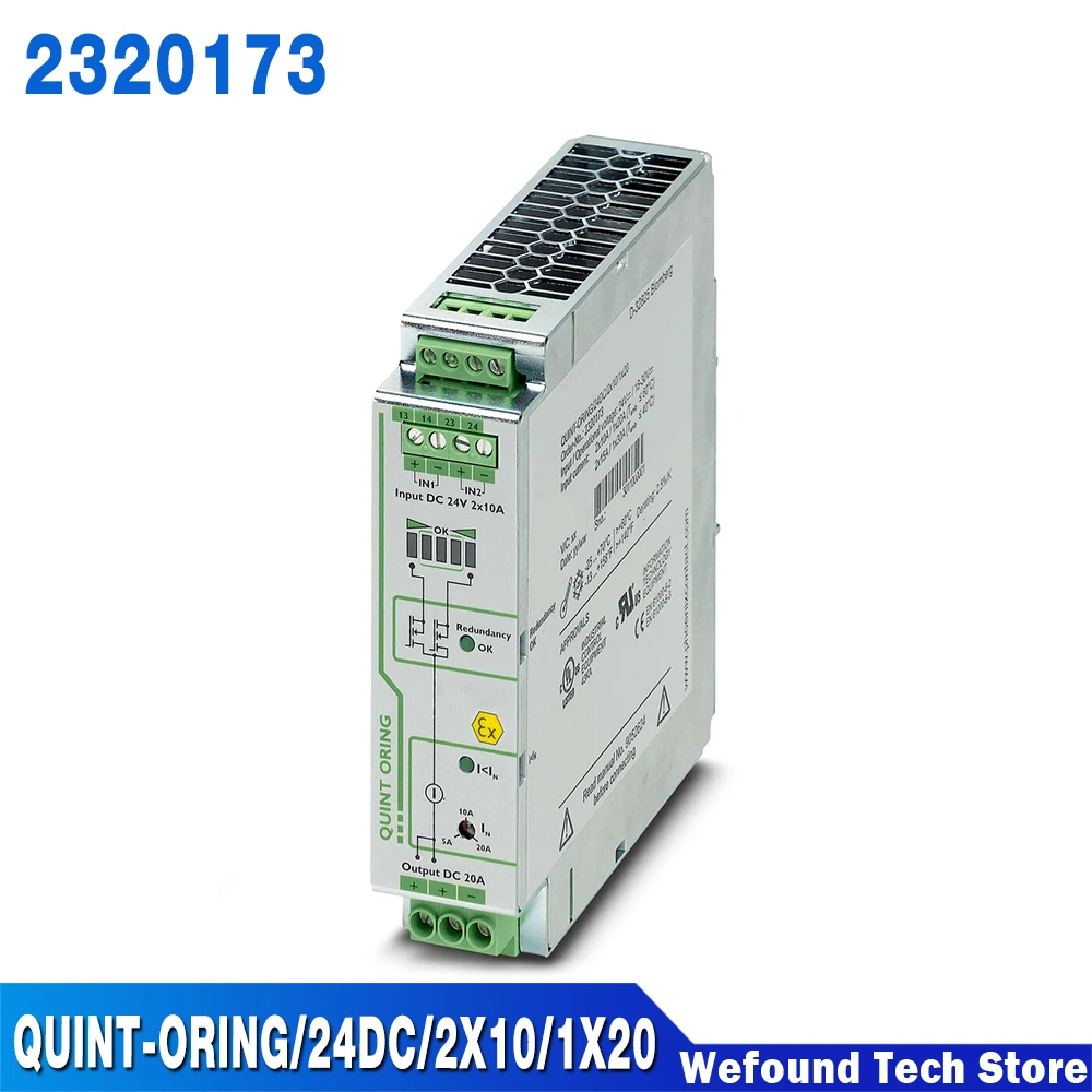 2320173   QUINT-ORING/24DC/2X10/1X20 QUINT ORING para módulo de redundancia Phoenix - imagen 2