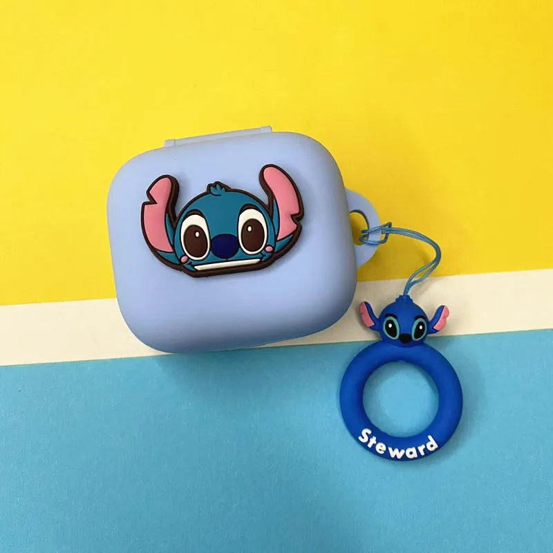 Potdemiel Disney funda para auriculares Anker Soundcore R50i NC/P30i, carcasa protectora de silicona para auriculares inalámbricos con gancho - imagen 2