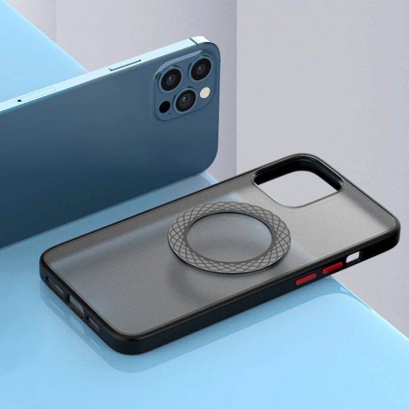 Anillo de placa magnética, pegatina de hoja de hierro, soporte magnético para teléfono de coche para cargador inalámbrico Magsafe para IPhone, Huawei, Samsung, Xiaomi - imagen 3