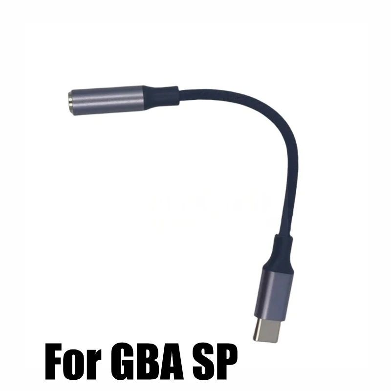Para cable adaptador de audio GBA SP tipo C a 3,5 mm - Convertidor de sonido Game Boy Advance