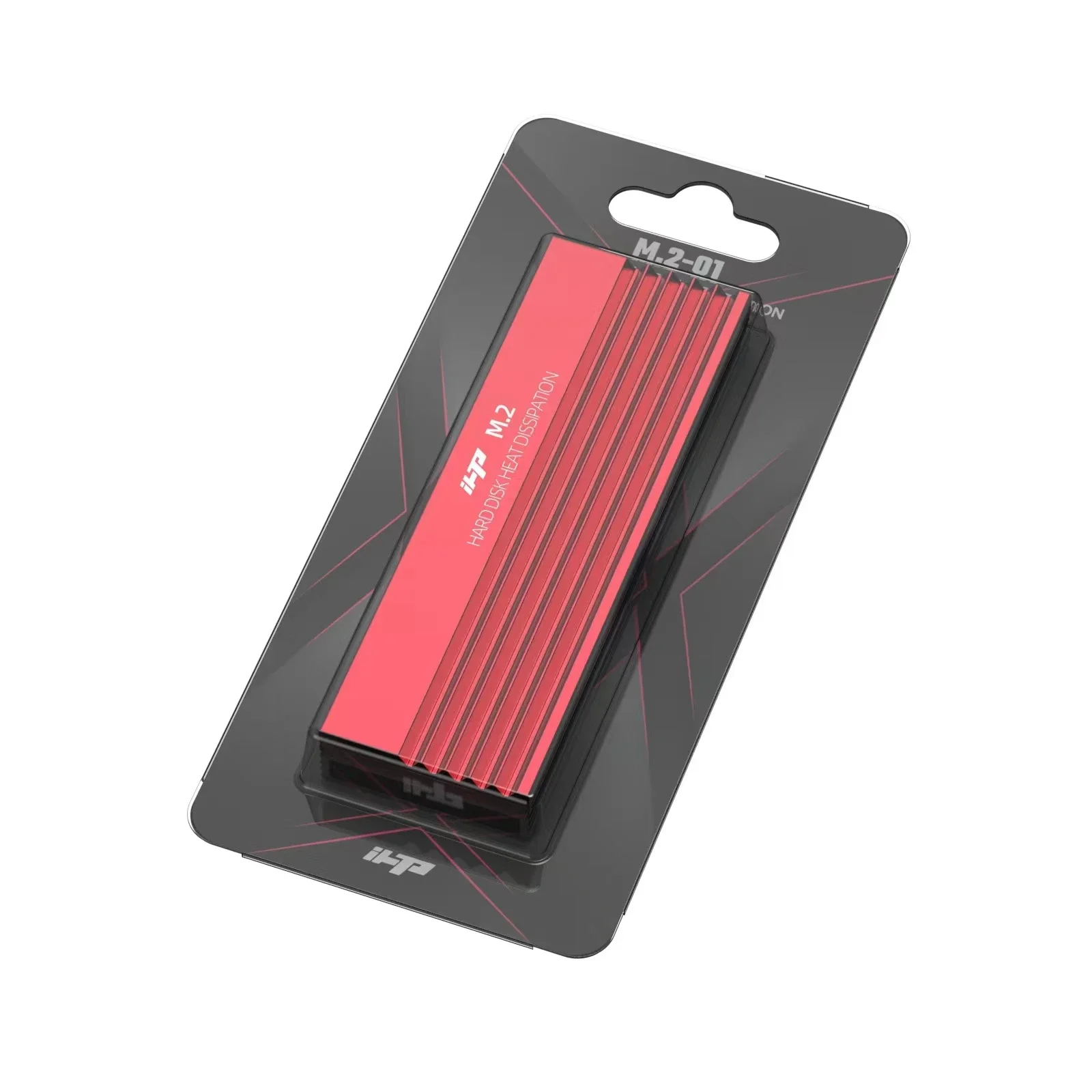 Disipador de calor M.2 SSD NVMe, disipador de calor de disco duro M2 2280 SSD, radiador de aluminio con almohadilla térmica para PC de escritorio PCIE 2280 SSD - imagen 5