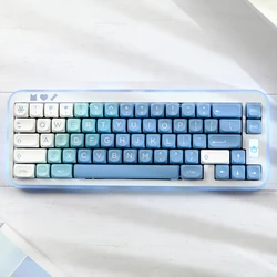 Teclas PBT Rosa Bruja Helada – Teclado Mecánico MX