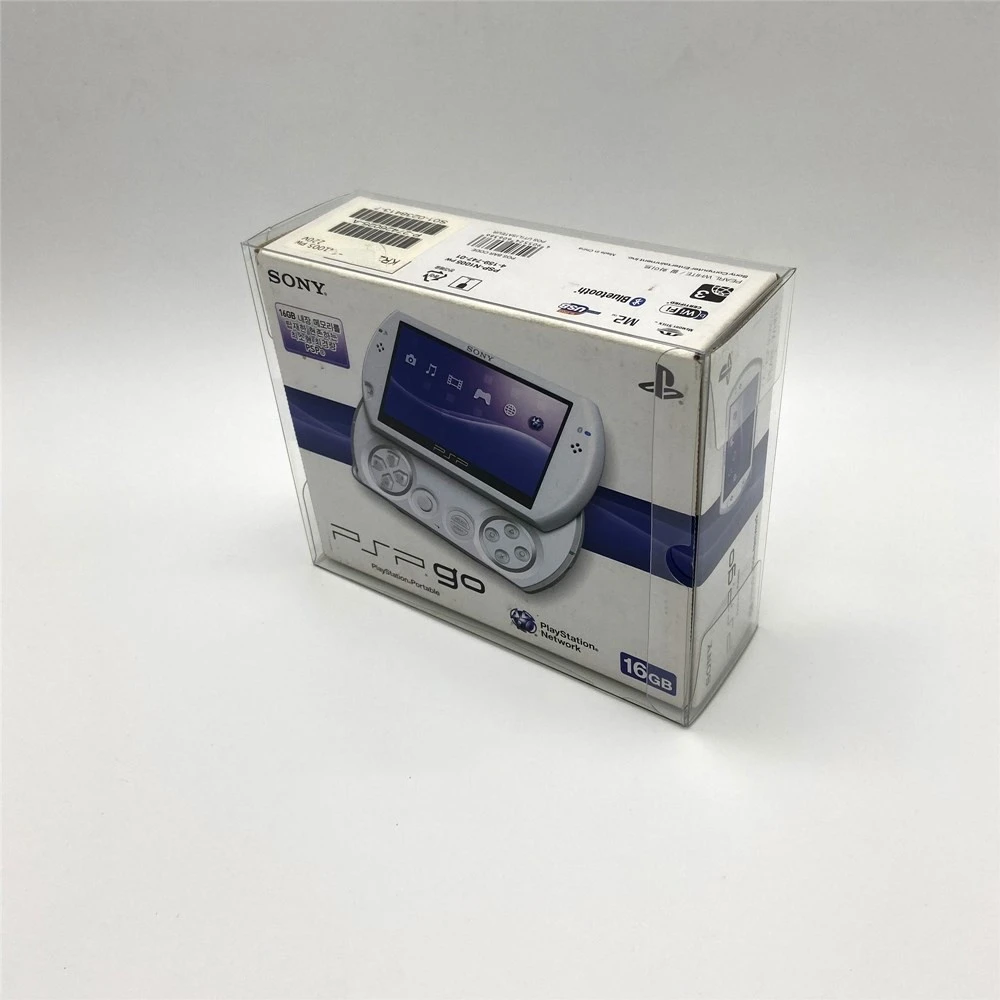 Protector de caja transparente para Sony PSP GO, cajas de almacenamiento TEP, carcasa de juego, estuche de exposición transparente para JPN/use - imagen 2