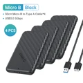 4 PCS USB3.0 BK