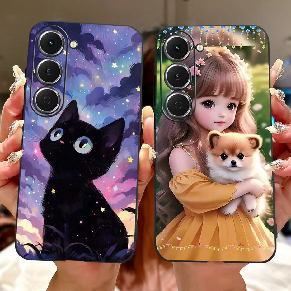 Para Tecno Spark 40 Pro KM6 funda Spark40 40C 4G nueva funda pintada suave TPU funda de teléfono para Tecno Spark 40C Spark40 Pro Plus Fundas - imagen 3