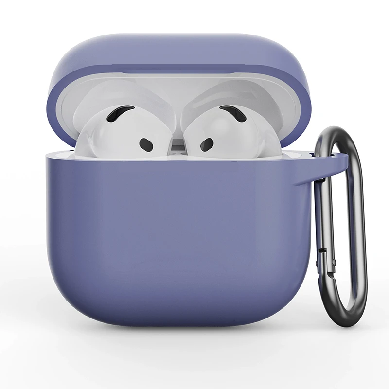 Fundas de silicona para auriculares para Airpods 4 Airpods 3 2 1, funda protectora para auriculares para Apple Airpods Pro 2, fundas para Airpods - imagen 4