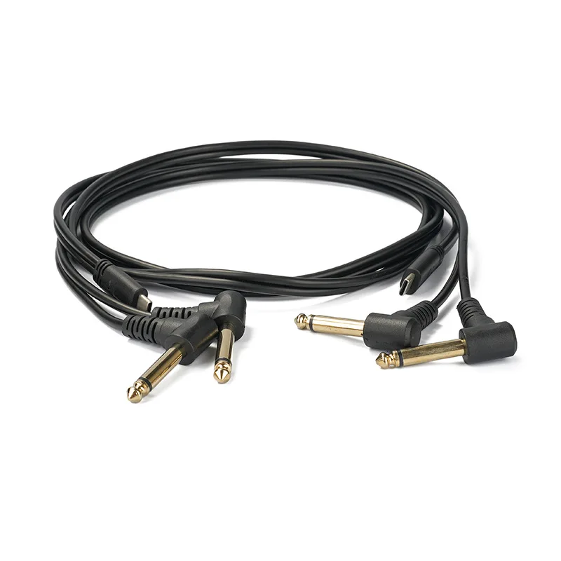 Cable divisor Y estéreo USB C a Dual de 6,35mm Y 1/4 pulgadas para teléfono inteligente, tableta, amplificador de enlace de ordenador portátil, consola de mezcla, altavoz Mezclador - imagen 5