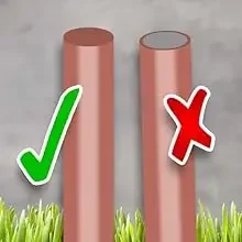 Solid copper, not copper clad