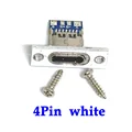 4Pin   white