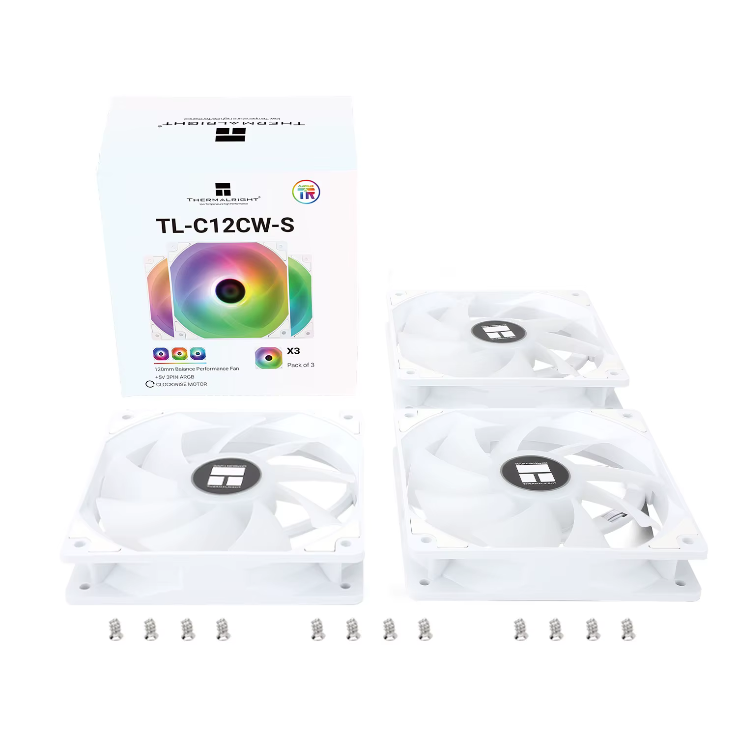 Ventilador 120mm ARGB Gaming Thermalright TL-C12C - imagen 5