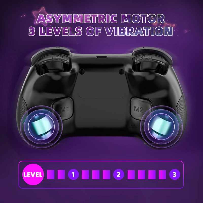 Mini mando inalámbrico de doble salón, controlador de juego de PC para ROG Ally PC Steam Deck Switch OLED ROG AllyJoystick, regalo - imagen 4