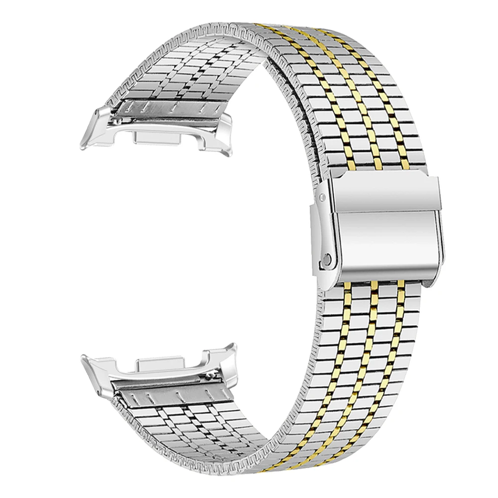 Correa de acero inoxidable sin huecos para Samsung Galaxy Watch 8, correa de reloj clásica para Galaxy Watch 8, pulsera de Metal de 40mm, 44mm y 46mm - imagen 5