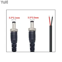 YUXI Cable extensión alimentación CC conector bloqueo con tuerca