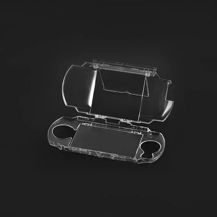 Funda de cristal transparente a presión para Sony PSP 1000, accesorios de consola de juegos, funda protectora transparente de piel dura - imagen 3