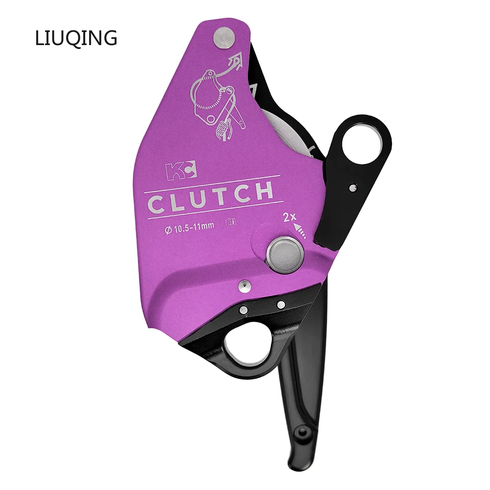 Dispositivo de descenso de embrague para CMC KC, para trabajo aéreo, rescate de cuerda, descenso de protección de polea de frenado unidireccional - imagen 2