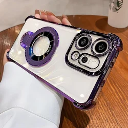 Xiaomi 14T Pro: funda transparente magnética con soporte