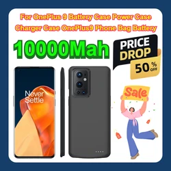 Para OnePlus 9 funda de batería funda de cargador funda de teléfono OnePlus9 batería de 10000Mah