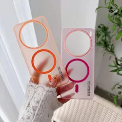 Funda rígida magnética transparente Vivo X200 Pro / Pro Mini