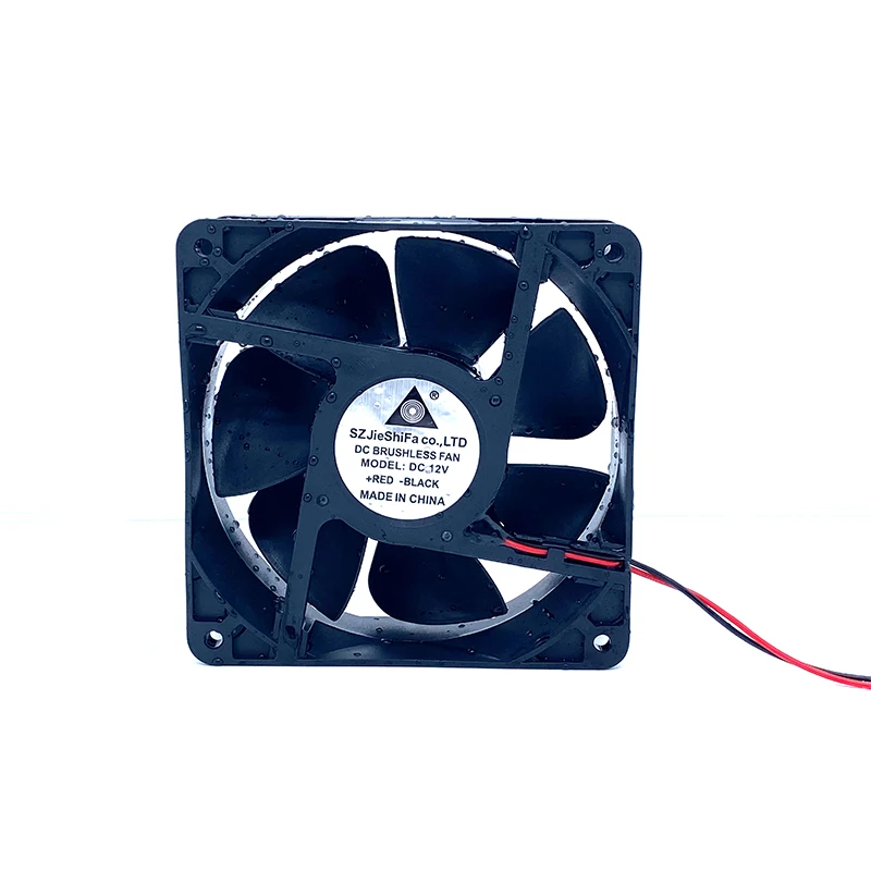 Ventilador impermeable IP68 120mm 12038 12V 24V 48V 120*38mm humidificador ultrasónico industrial atomizador ventilador de refrigeración de gran volumen de aire - imagen 3