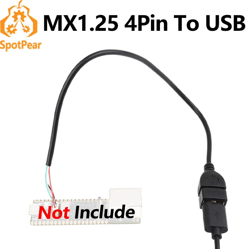MX1.25-4P a cable USB a puerto USB A para Luckfox Lyra