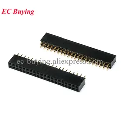Conector hembra 2x20 pines, paso 2,54 mm para PCB