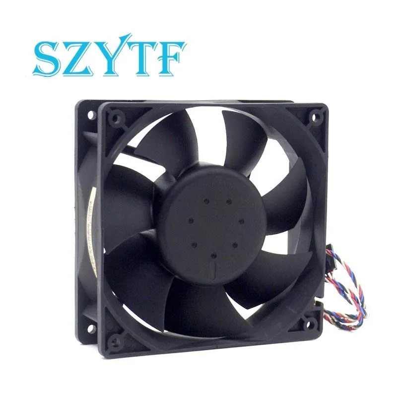 Ventilador de refrigeración para Delta, inversor de servidor AFC1212DE Y4574 120mm 1238 12038 120x120x38MM x 12x12 3,8 CM 12V 1.60A - imagen 3