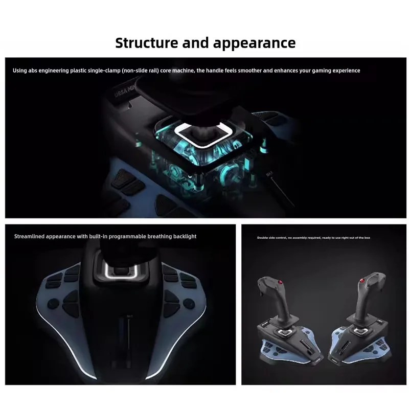 WINWING URSA MINOR Joystick Simulador Vuelo para Prepar3D X-Plane - imagen 3