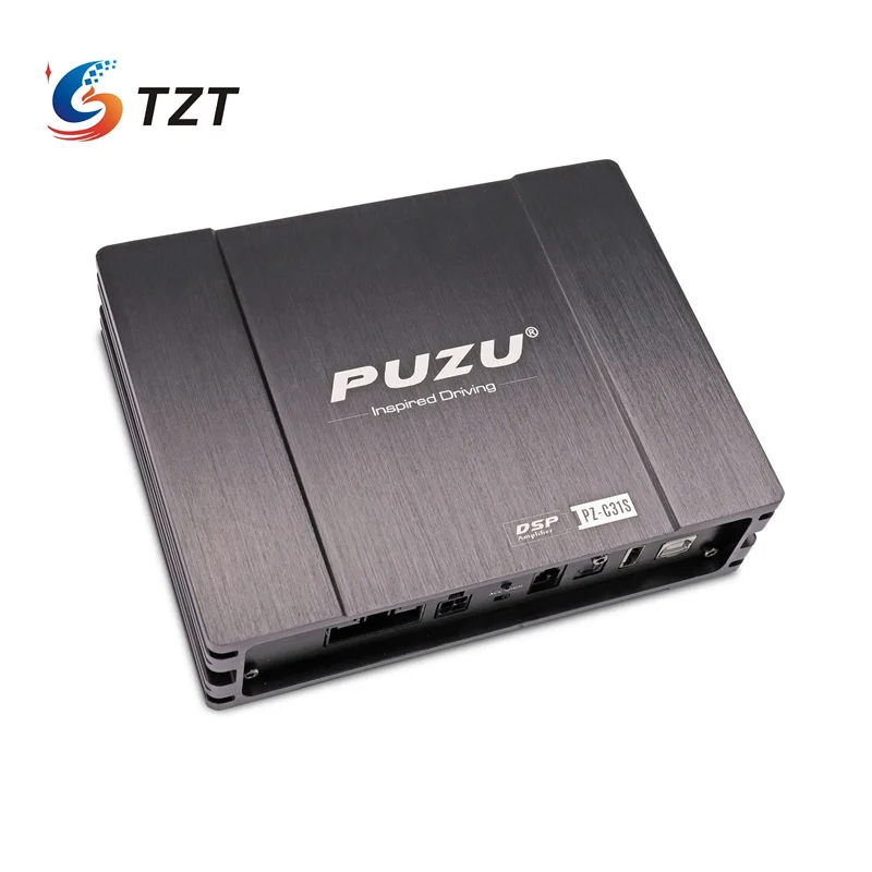 TZT PUZU PZ-C31S alta potencia sin pérdidas Clase AB 4 canales a 8 canales vehículo DSP amplificador de potencia procesador de Audio 6x150W