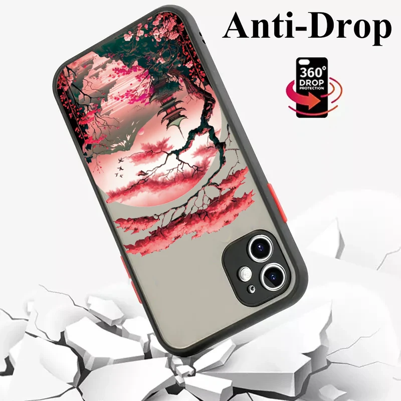 Funda de teléfono mate dura de lujo para Xiaomi Redmi Note 12 13 Pro Plus 5G 11Pro 10 9 Pro 13c 4G 12c 12s 11s 10s 9s cubierta a prueba de golpes - imagen 5