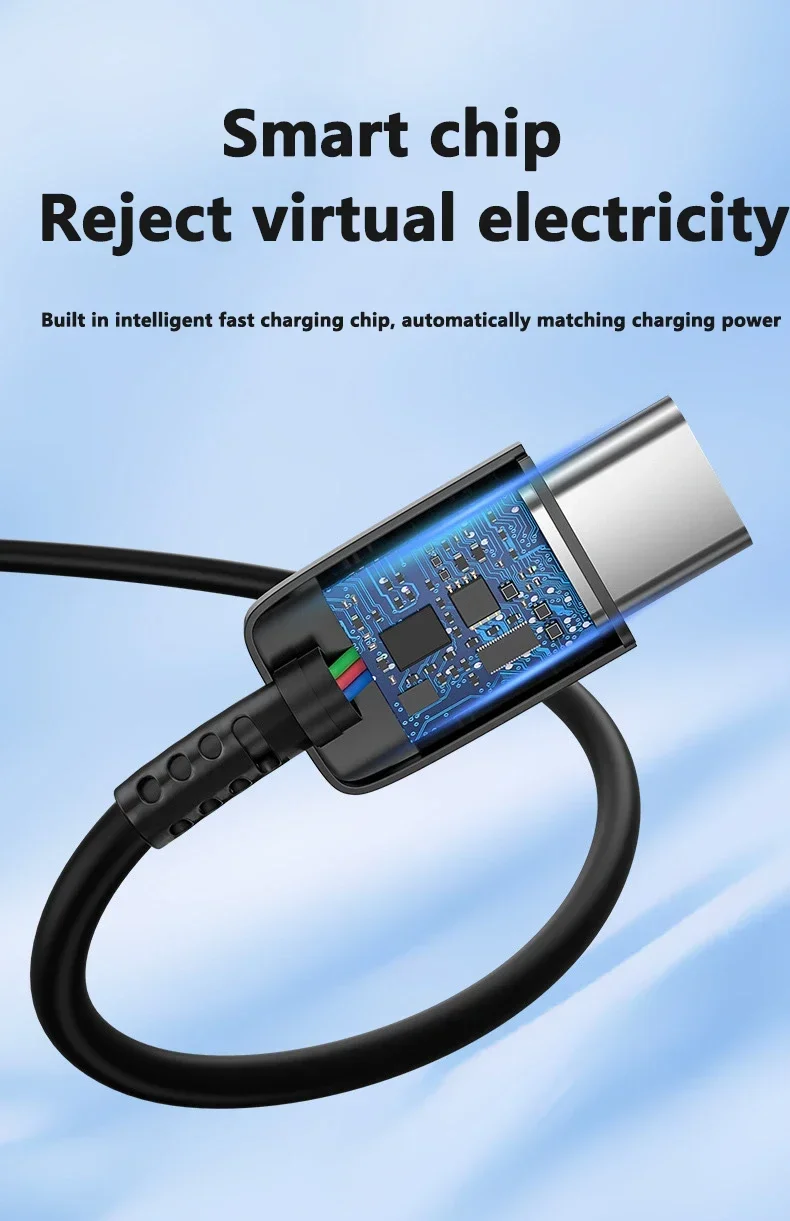 Cable USB de carga rápida, accesorio PD de 45W para Samsung Galaxy S23, S21, S22, S20 +, Ultra Note 20, 10, tipo C a tipo C - imagen 3