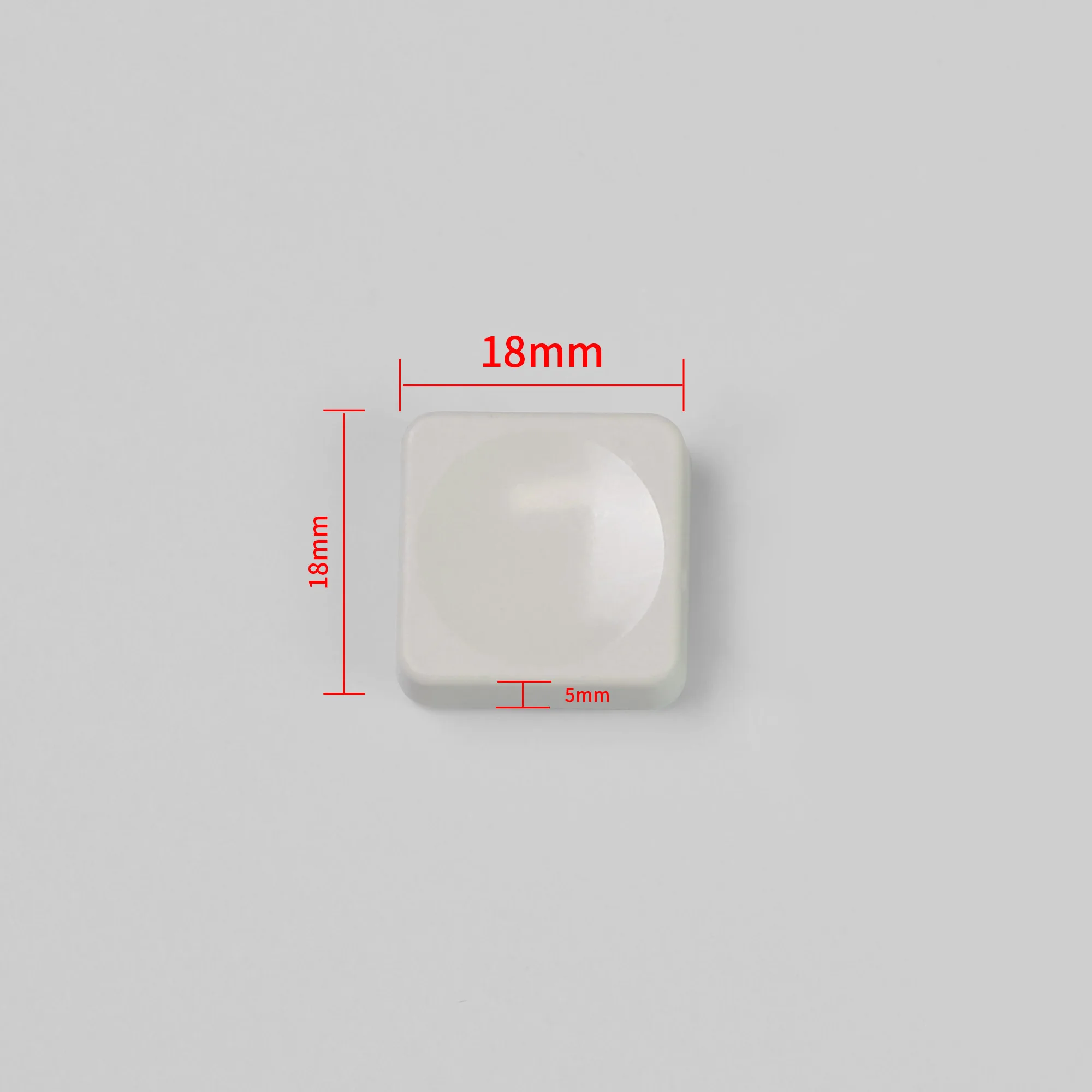 Chosfox 5/10/30/50 Uds CFX teclas PBT de perfil bajo para teclado mecánico MX Switch teclas transparentes blancas y grises ultrafinas - imagen 2