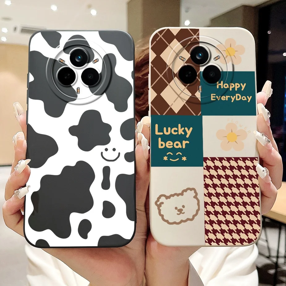 Para Realme 14 Pro 5G funda RMX5056 elegante arte pintado funda de teléfono a prueba de golpes para Realme 14 Pro Plus Realme14 Pro + bolsas suaves - imagen 2