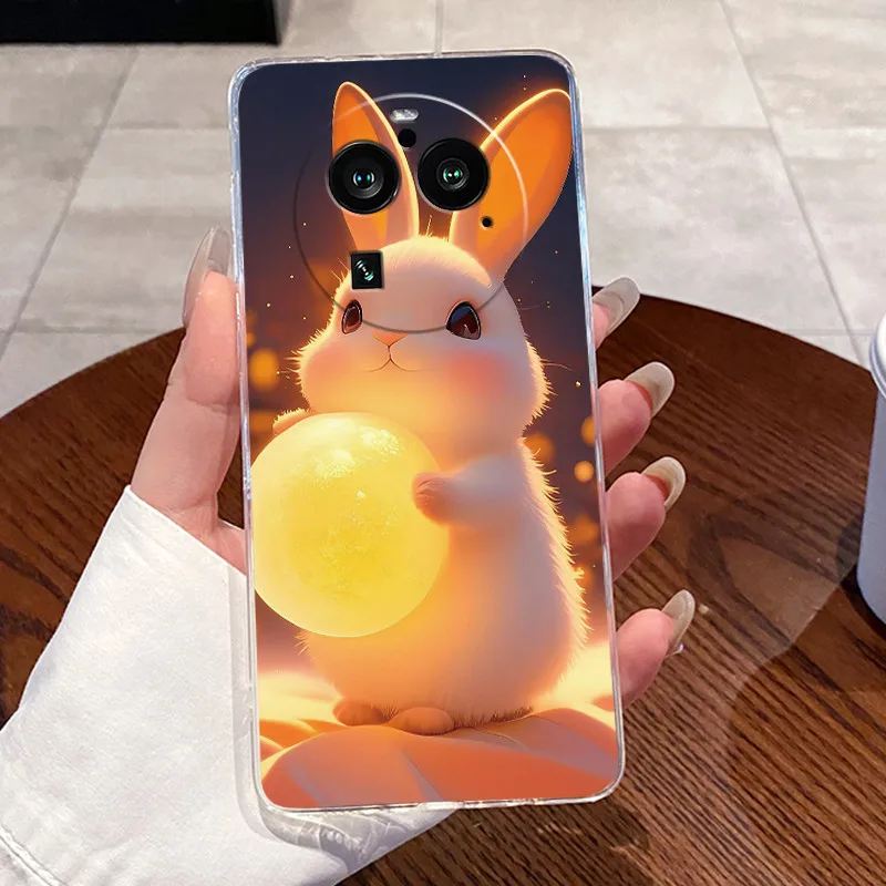 Carcasa para Oppo Find X6 Pro / X6 5G dragón de lujo lindo Cool niños niñas transparente suave TPU funda de teléfono cubierta trasera de silicona transparente - imagen 4