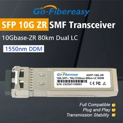 SFP-10G-ZR Módulo óptico SFP+ 10G monomodo 80 km LC dúplex