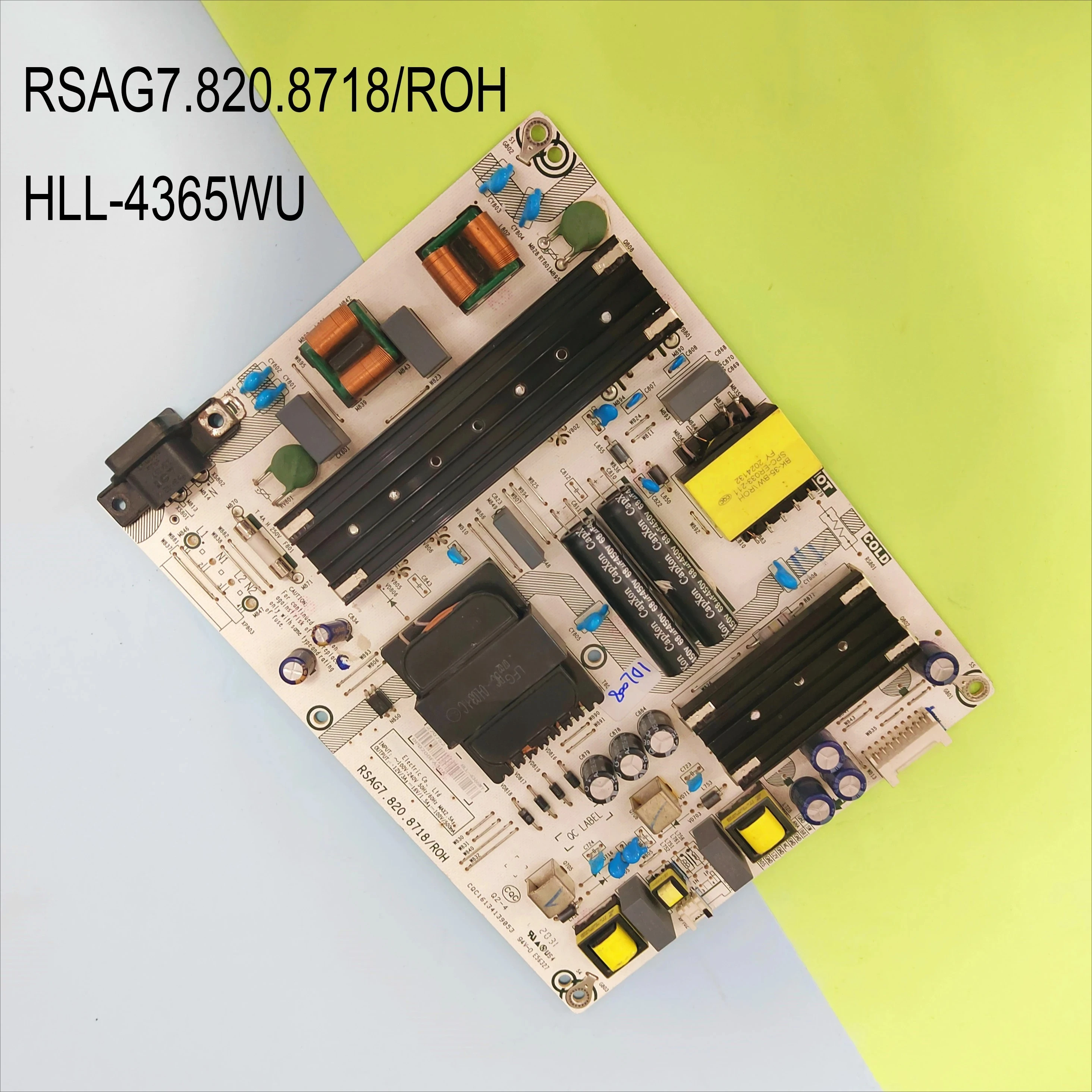 RSAG7.820.8718/ROH HLL-4365WU 278428 Placa de alimentación adecuada para TV LCD 65R6E3 65R6E4 65H6570G 65R7G5 65A7100FTUK 65A7100