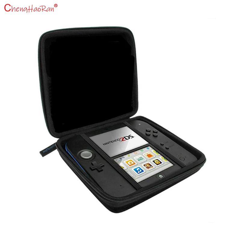Bolsa para consola de juegos, Estuche de transporte protector para Nintendo 2DS, bolsa de transporte de viaje de carcasa dura, caja protectora EVA, 1 ud. - imagen 3