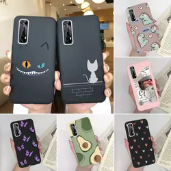 Funda Monster Cat Realme 7 Pro 7i Silicona Mate – Antigolpes