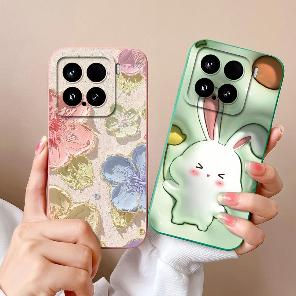 Funda de teléfono para Xiaomi 15 Pro estilo creativo carcasa protectora de silicona suave contraportada para Xiaomi15 15Pro Fundas Coque - imagen 3