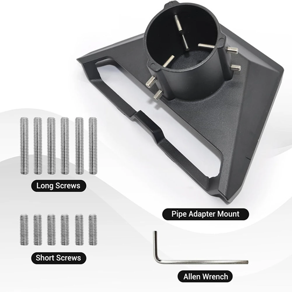Adaptador de tubo para Starlink Gen 3, montaje en poste, conectores de tubo de poste de montaje en techo para soporte Starlink Standard Dish V3 - imagen 5