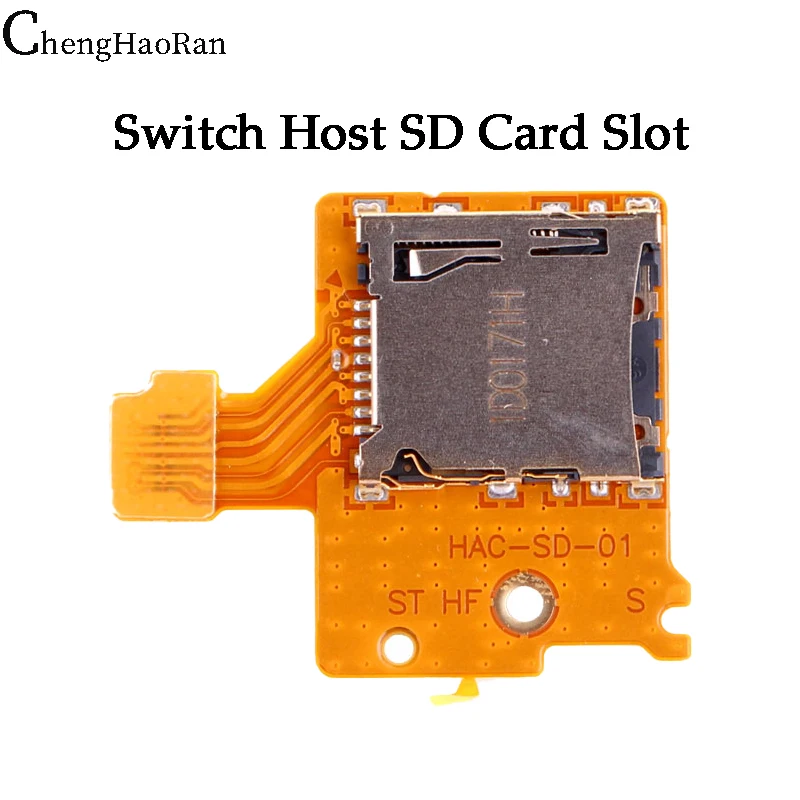 ChengHaoRan-ranura para tarjeta de memoria Micro SD, accesorio de reparación de lectura para consola Switch, TF, NS, 1 unidad