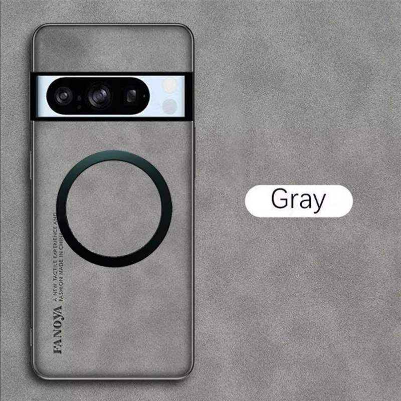 Funda magnética para Google Pixel 9 10 Pro XL 8A 9A 8Pro, funda de silicona para MagSafe, carcasa protectora para cámara Pixel 9Pro XL