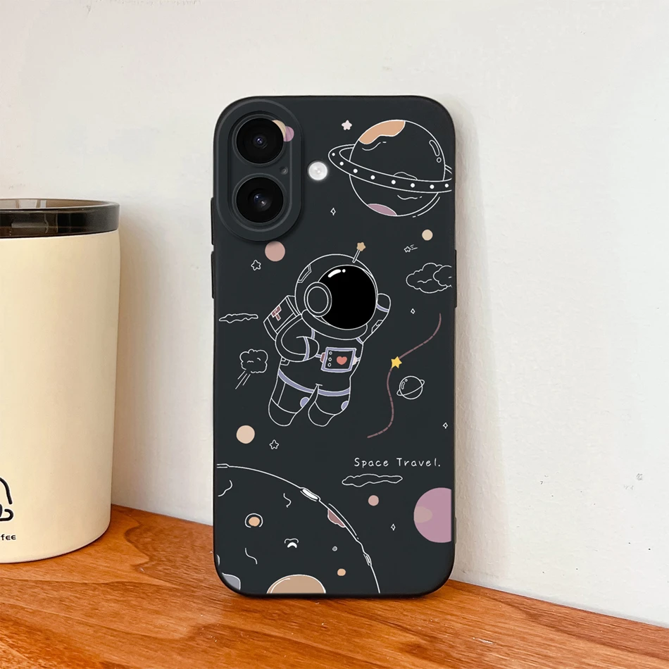 Étui à fleurs de bonbons pour iPhone 17 Pro Max/iPhone Air mise à niveau Protection d'objectif couverture arrière pour iPhone17 Silicone liquide souple Funda - imagen 5