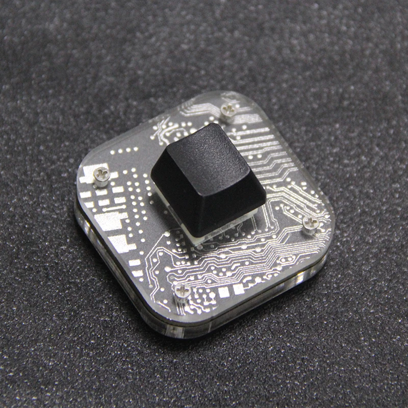 Cyberpunk computadora de escritorio PC interruptor de alimentación host de escritorio interruptor externo tecla de inicio reinstalar la tabla de atmósfera de los deportes electrónicos - imagen 5