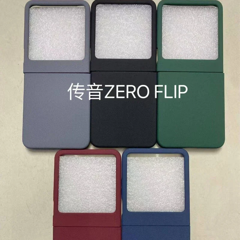 Para Infinix Zero Flip mate arenisca silicona a prueba de golpes suave funda trasera para Infinix Zero Flip 2 Slim TPU Protector parachoques teléfono